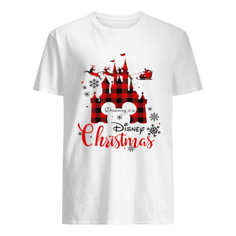 Dreaming Is A Disney Christmas Ugly Christmas Shirt